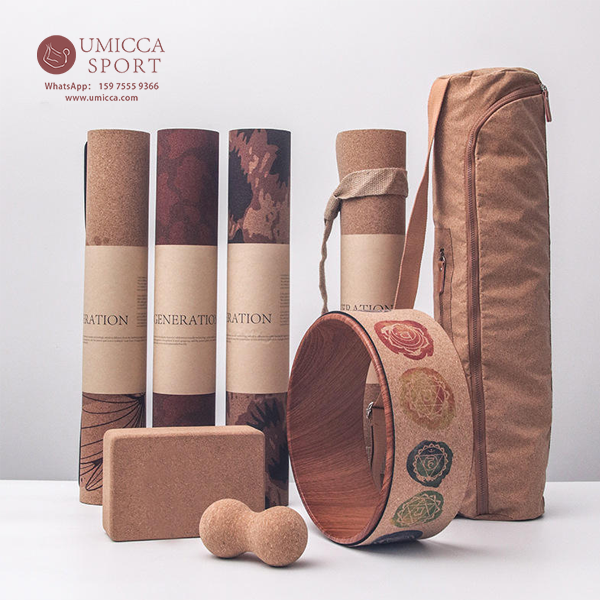 Super Non Slip Cork Yoga Mat High Quality