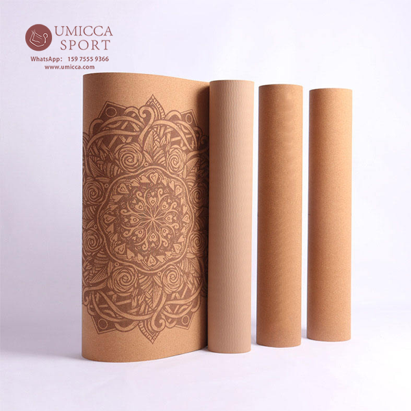 Non Slip Natural Cork Yoga Mat