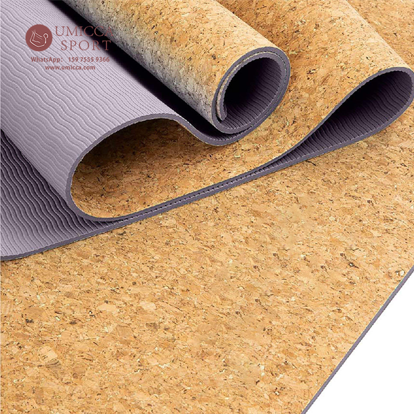 High-end Luxury TPE Cork Yoga Mat