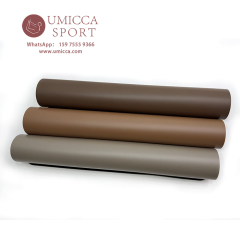 Brown Coffee Color PU Natural Rubber Yoga Mat