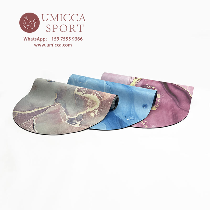 Oval Shape Arch Curve Yoga Mat