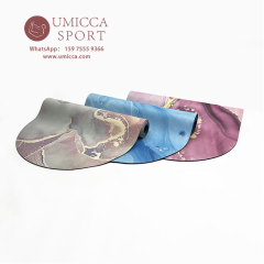 Oval Shape Arch Curve Yoga Mat