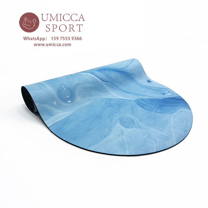 Oval Shape Arch Curve Yoga Mat