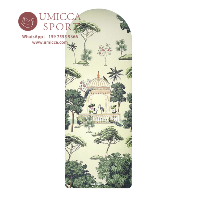 Marble Custom Printed Antimicrobial Yogamatte