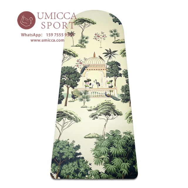 Marble Custom Printed Antimicrobial Yogamatte