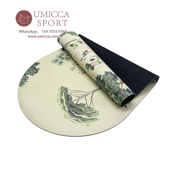 Marble Custom Printed Antimicrobial Yogamatte