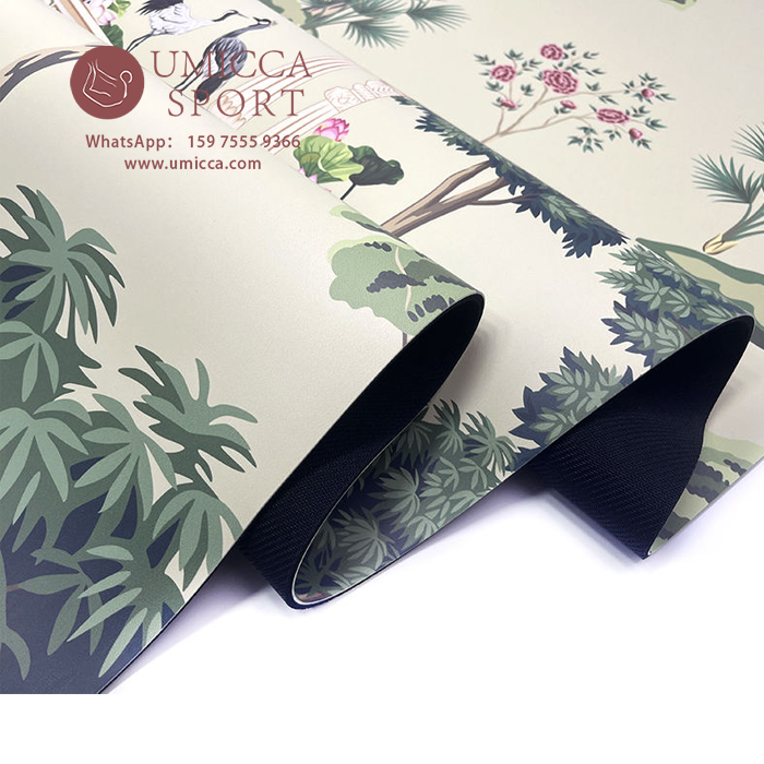 PU Natural Rubber Yoga Mat