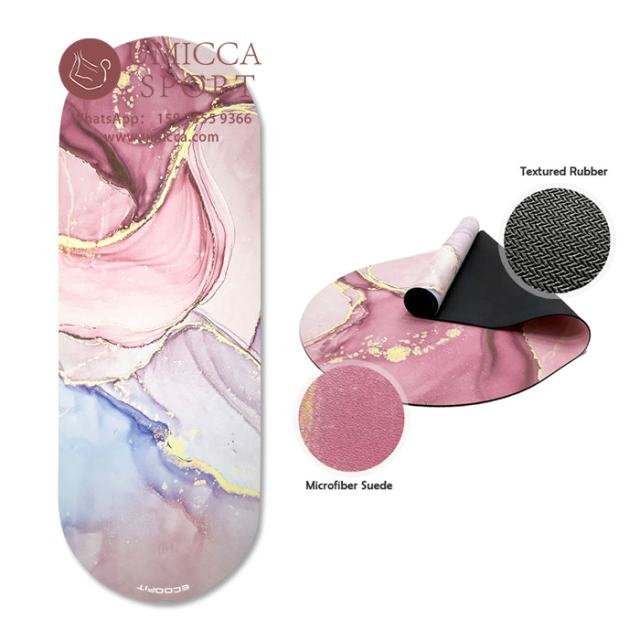 Oval Shape Arch Curve Yoga Mat