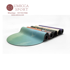 Oval Shape Arch Curve Yoga Mat