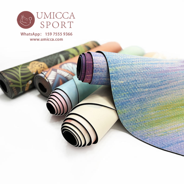 Oval Shape Arch Curve Yoga Mat