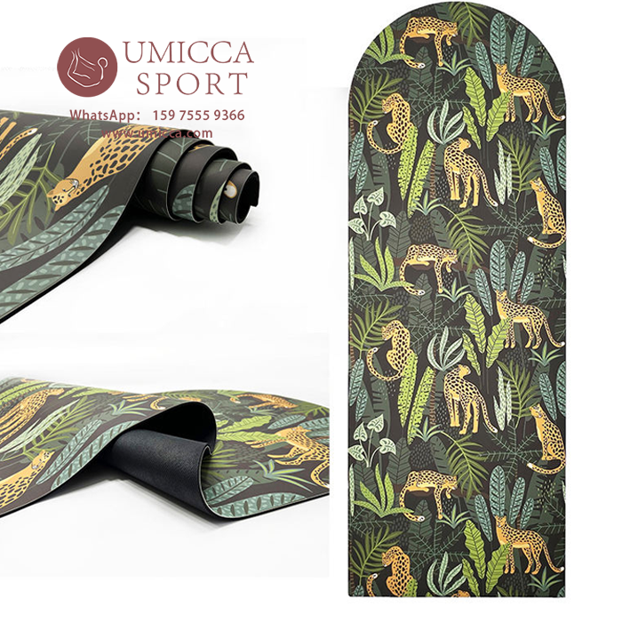 Curve Non Slip Arch Yoga Mat Custom