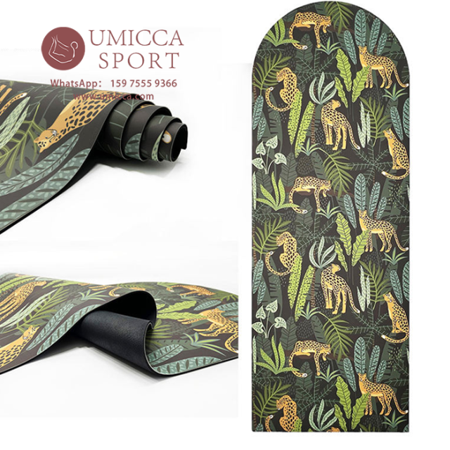 Curve Non Slip Arch Yoga Mat Custom