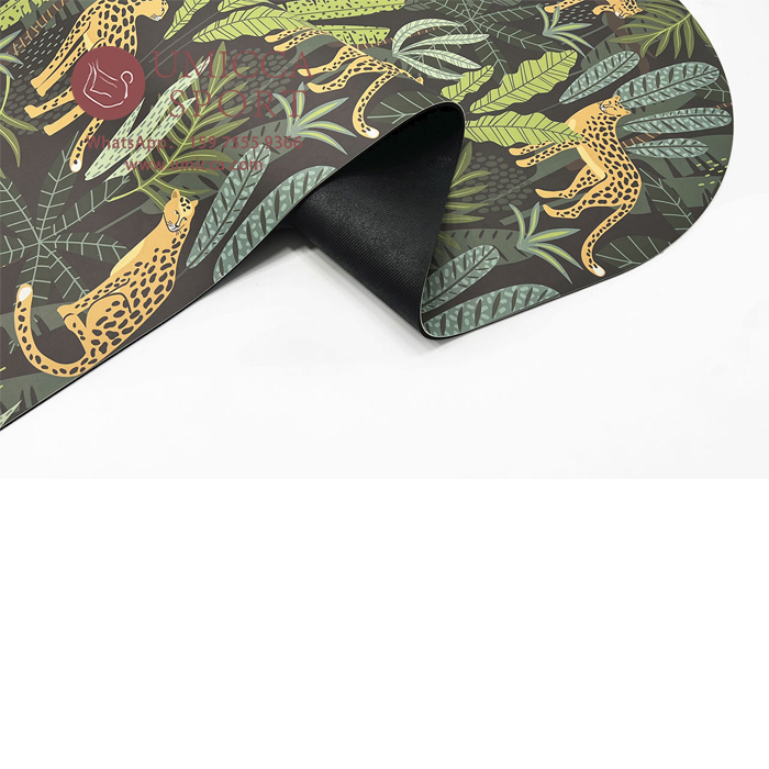 Curve Non Slip Arch Yoga Mat Custom