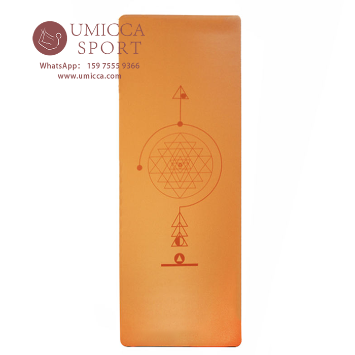 Curve Non Slip Arch Yoga Mat Custom