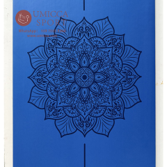 Matte Scrub Frost PU Natural Rubber Yoga Mat