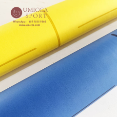 Matte Scrub Frost PU Natural Rubber Yoga Mat