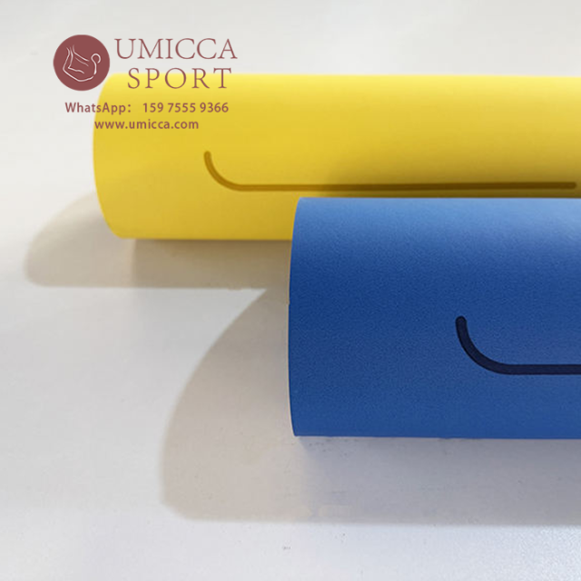 Matte Scrub Frost PU Natural Rubber Yoga Mat