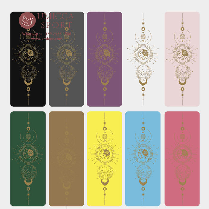 Premium Gym Fitness Custom Color Anti slip 4.5MM Yoga Mat