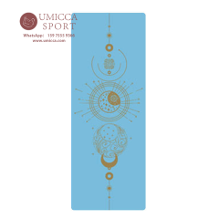 Premium Gym Fitness Custom Color Anti slip 4.5MM Yoga Mat