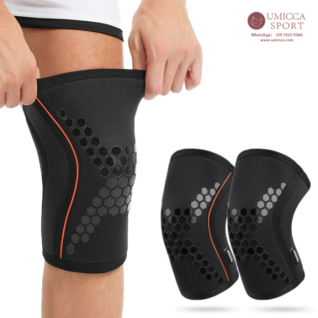4-Way Stretch Knee Sleeve (with Honeycomb Gel Pad) — UMICCA Custom