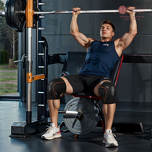 4-Way Stretch Knee Sleeve (with Honeycomb Gel Pad) — UMICCA Custom