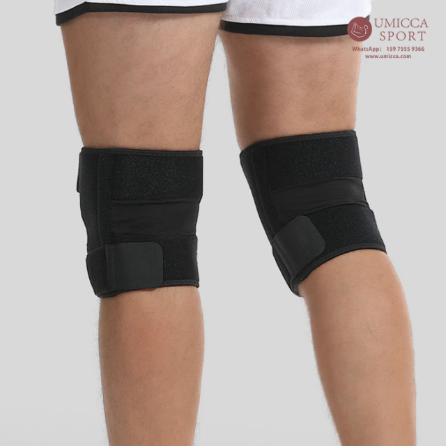 UMICCA Professional Knee Brace: Features a Patellar Pad and Breathable Perforated Fabric
