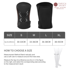4-Way Stretch Knee Sleeve (with Honeycomb Gel Pad) — UMICCA Custom