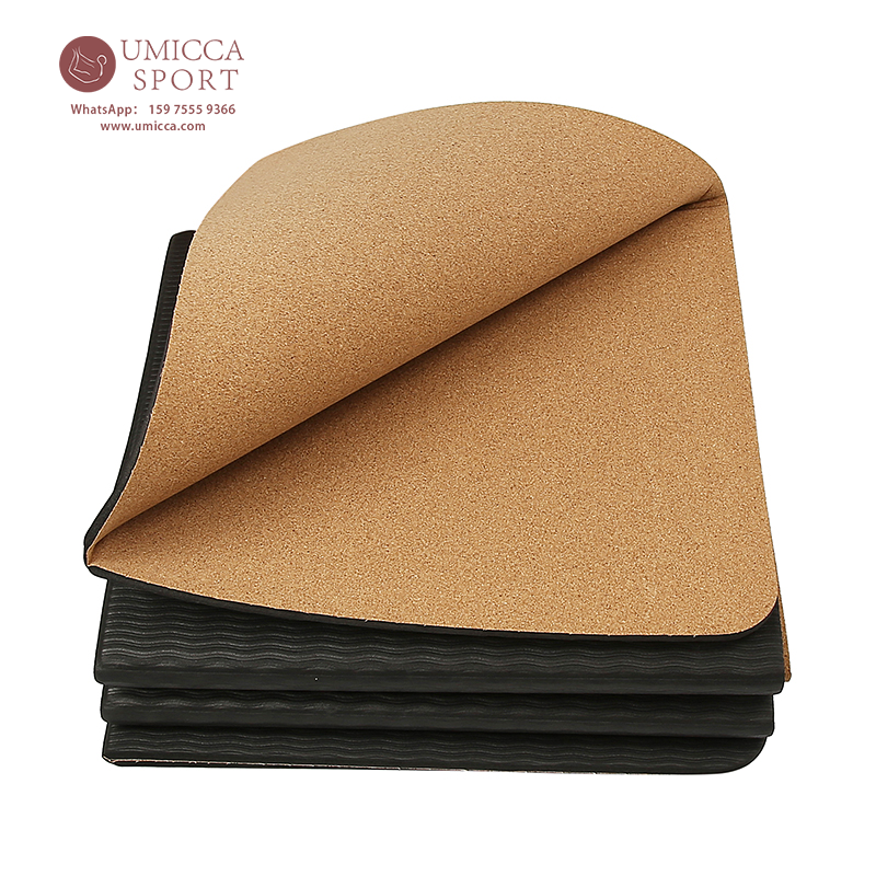 Wholesale Foldable Cork TPE Yoga Mat | Custom Eco-Friendly Yoga Mat Manufacturer – Umicca