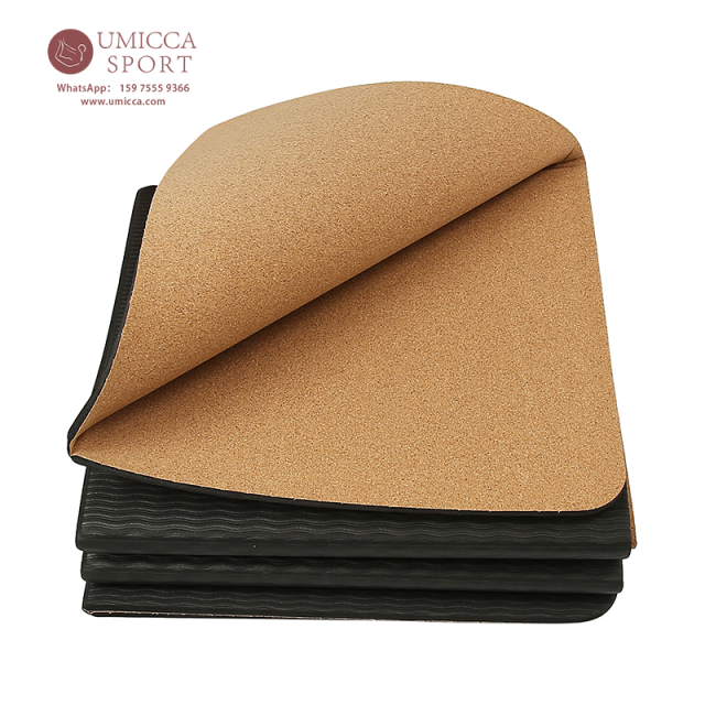 Wholesale Foldable Cork TPE Yoga Mat | Custom Eco-Friendly Yoga Mat Manufacturer – Umicca