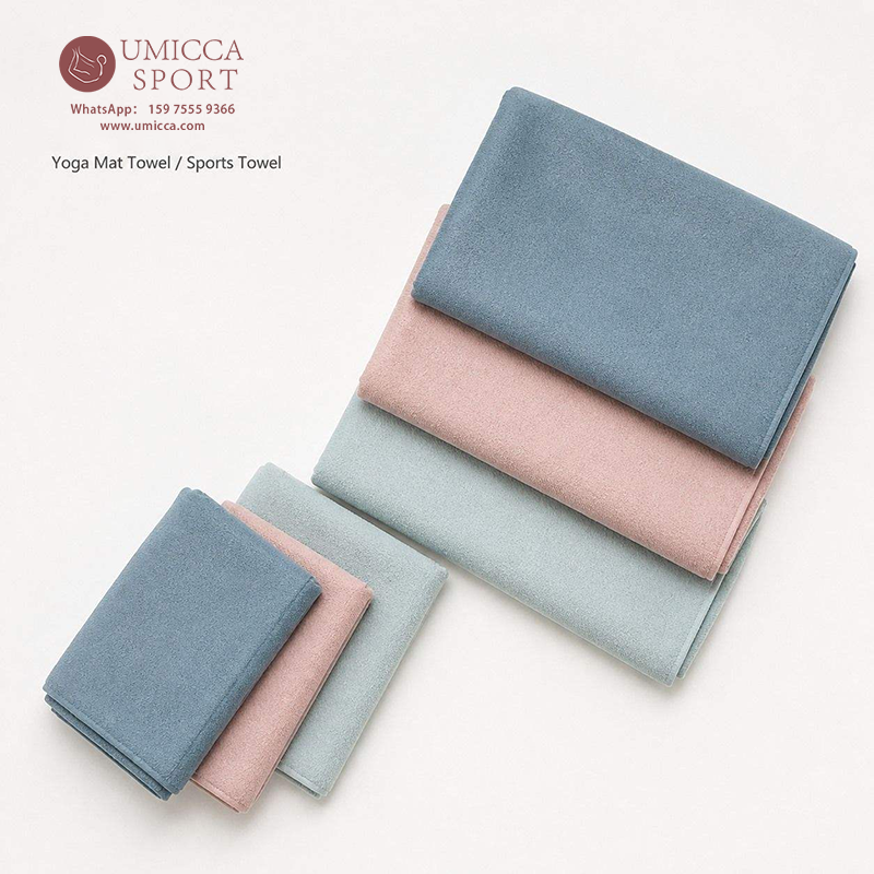 Wholesale Custom Logo Microfiber Suede Yoga Towel | Hot Yoga Towel Manufacturer – Umicca