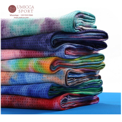 Custom Tie Dye Microfiber Yoga Towel | Non-Slip Hot Yoga Towel OEM & ODM Supplier – Umicca