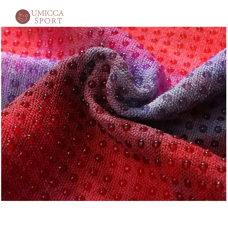 Custom Tie Dye Microfiber Yoga Towel | Non-Slip Hot Yoga Towel OEM & ODM Supplier – Umicca