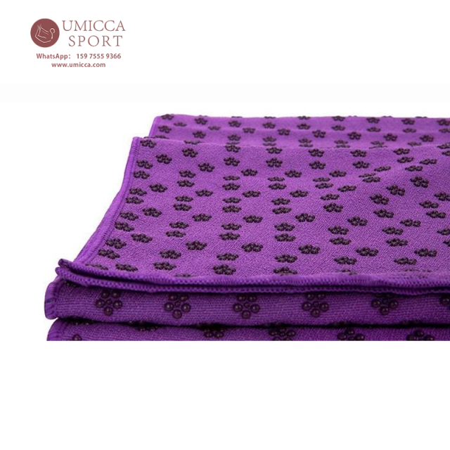 Custom 183×61cm Microfiber Yoga Mat Towel | OEM & ODM Printed Hot Yoga Towel Supplier – Umicca