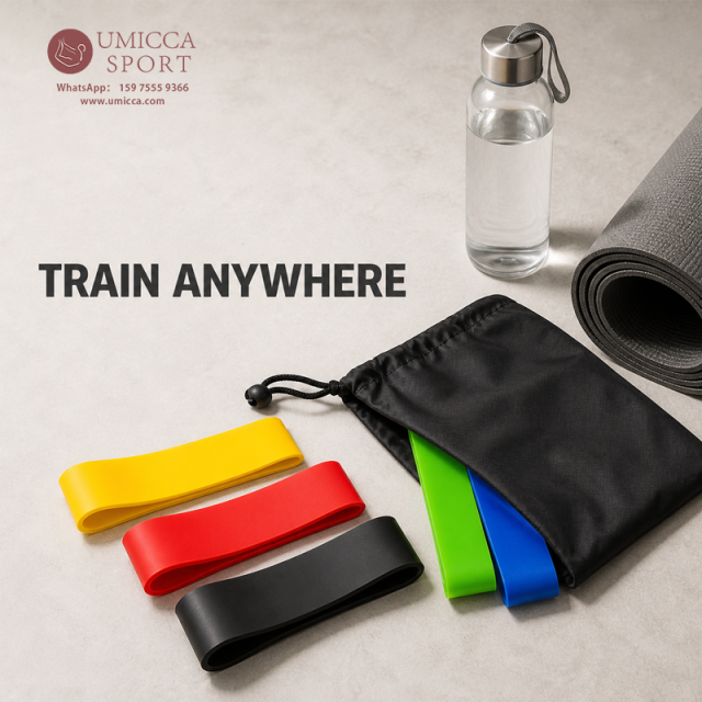 Wholesale Color-Coded TPE Resistance Bands Set | Multi-Level Mini Loop Exercise Bands – Umicca