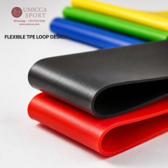 Wholesale Color-Coded TPE Resistance Bands Set | Multi-Level Mini Loop Exercise Bands – Umicca