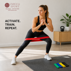 Wholesale Color-Coded TPE Resistance Bands Set | Multi-Level Mini Loop Exercise Bands – Umicca