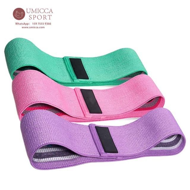 Wholesale 3-Piece Fabric Booty Bands Set | Hip & Glute Workout Resistance Bands – Umicca