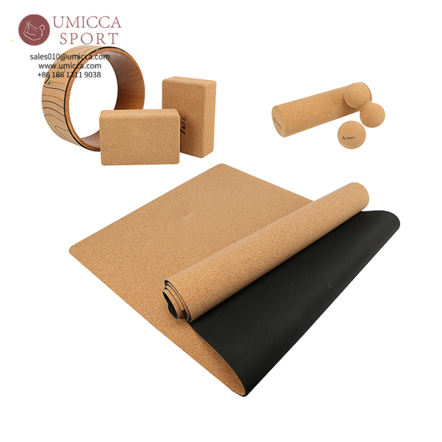 Wholesale Cork Yoga Wheel Set | Custom Logo Cork & Rubber Yoga Wheel Manufacturer – Umicca