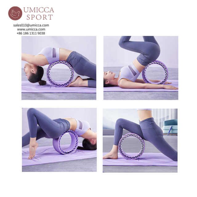 Wholesale Yoga Wheel for Back Stretching | Fitness Yoga Wheel Manufacturer – Umicca