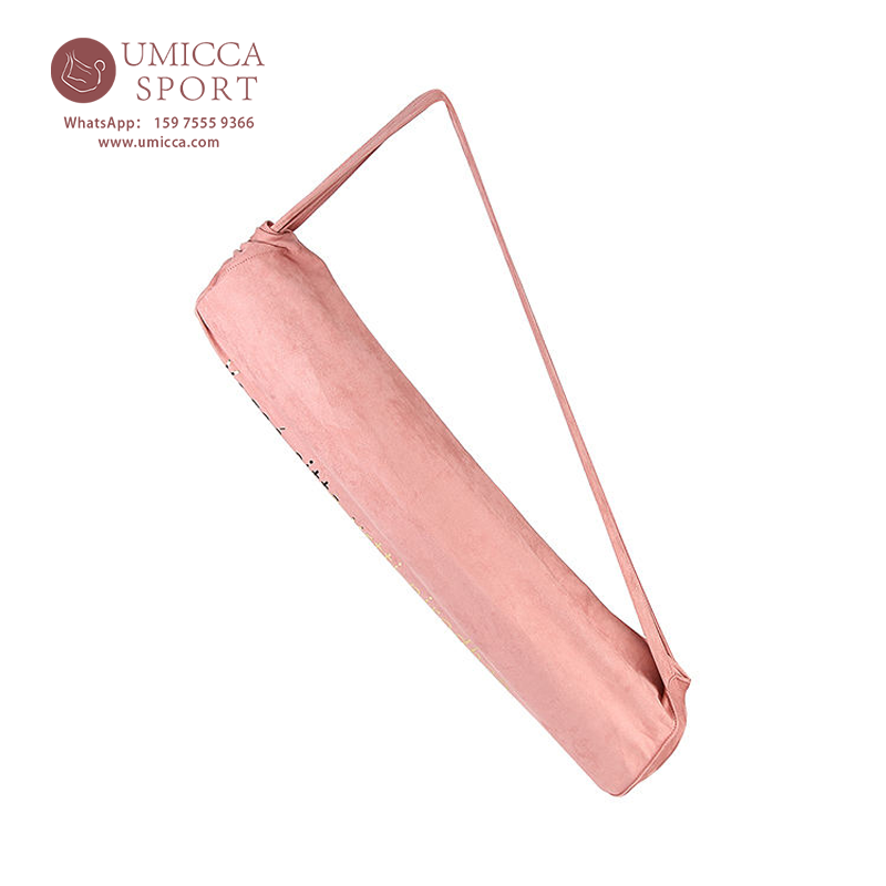 Wholesale Suede Yoga Mat Bag | Custom Logo Yoga Mat Carry Bag Manufacturer – Umicca