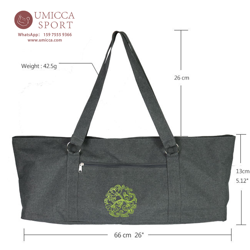 Wholesale Full Zip Yoga Mat Bag | All-in-One Yoga Mat Carry Bag Manufacturer – Umicca