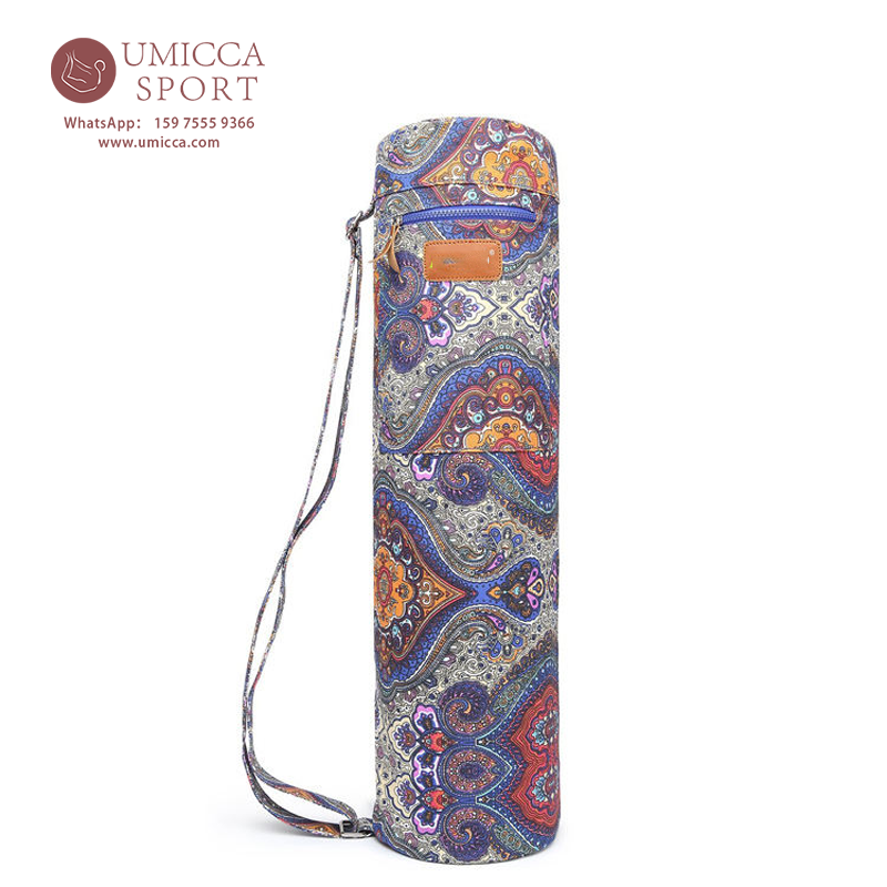 Wholesale Canvas Yoga Mat Bag | Full-Zip Yoga Mat Carrier Manufacturer – Umicca