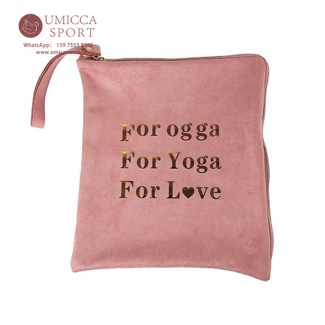 Wholesale Suede Yoga Mat Bag | Large Capacity Zipper Yoga Mat Carrier Manufacturer – Umicca
