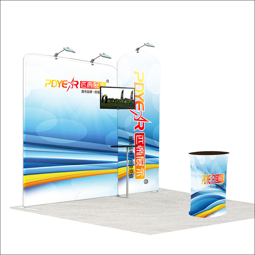 P5-33 3X3 弯管摊位,上海匹帝展示服务有限公司,