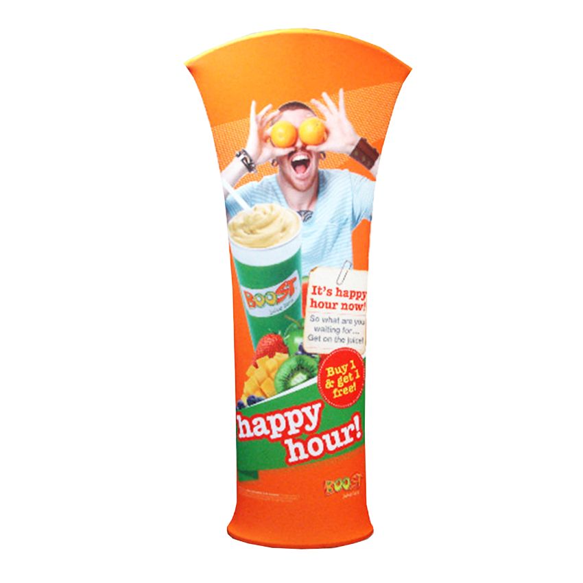 Tower Stand (curve)- tension fabric display,PDYEAR GROUP,Tower Stand (curve)- tension fabric display