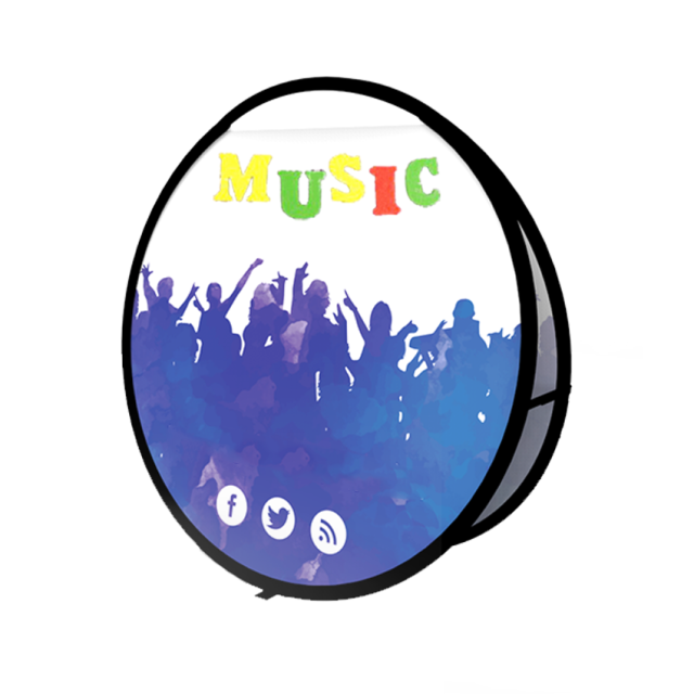 Round Pop up banners,上海匹帝展示服务有限公司,