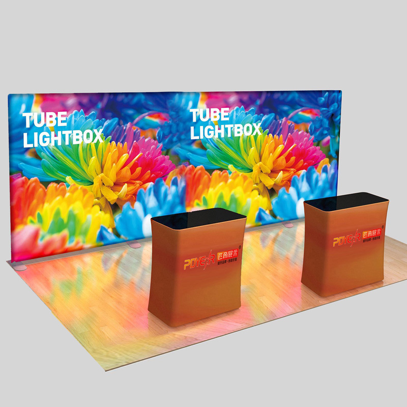 6M Tension Fabric LED Display Booth,PDYEAR GROUP,