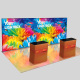 6M Tension Fabric LED Display Booth