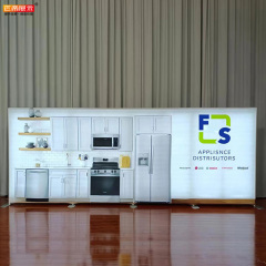 6M快幕秀灯箱展位,上海匹帝展示服务有限公司,