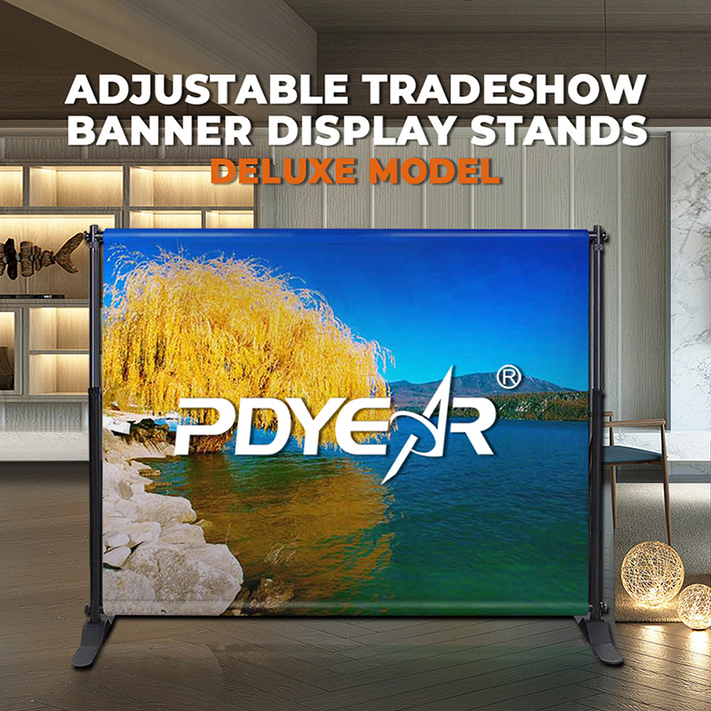 Deluxe Adjustable Tradeshow banner display stands BD-01,PDYEAR GROUP,Deluxe Adjustable Tradeshow banner display stands BD-01